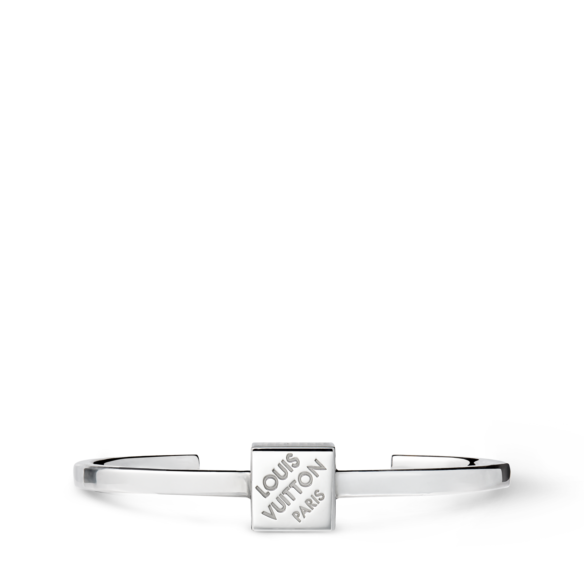 Louis Vuitton キューブシルバーブレスレット Silver Bracelets for Women | LOUIS VUITTON ®